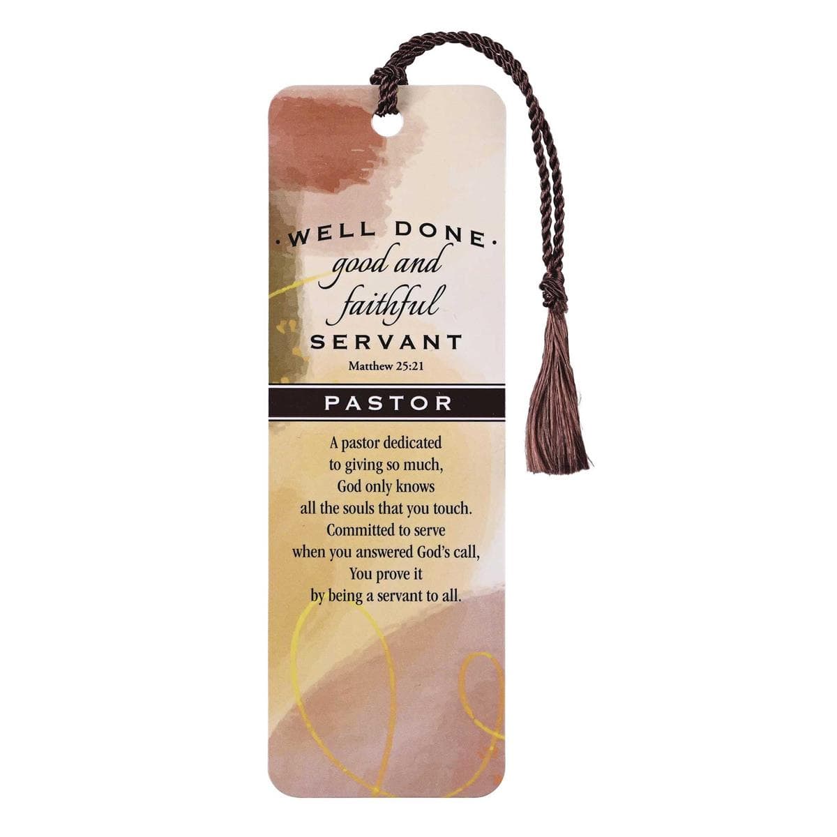 A Pastor Dedicated To Tassel Bookmark