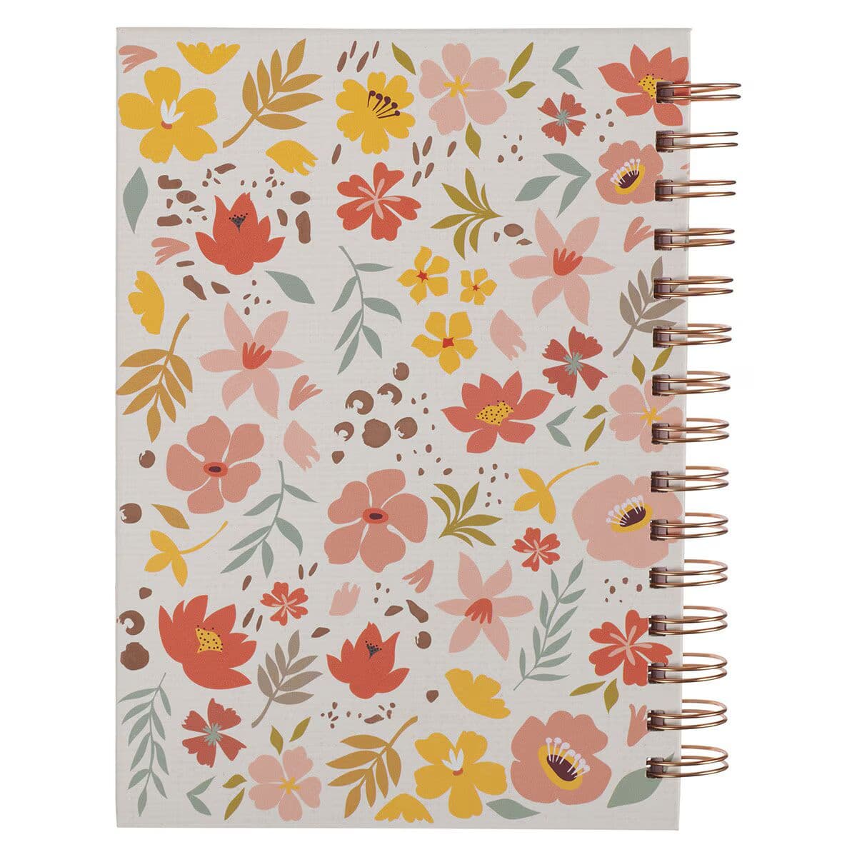 World's Greatest Mom Whimsical Floral Spiral-Journal, picture 2