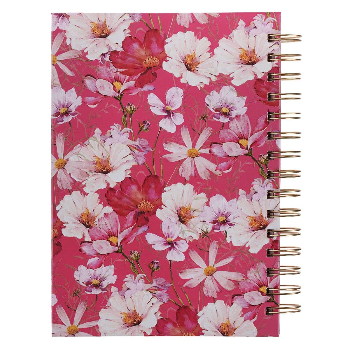 Love - 1 Corinthians 13:4 Cherry Pink Hummingbird Spiral Journal, picture 2