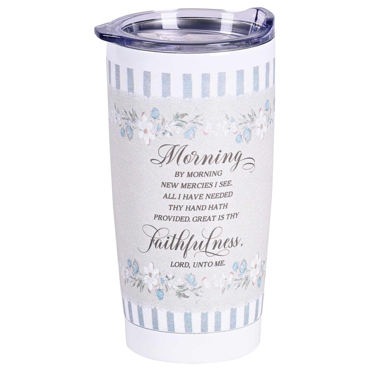 Morning By Morning 20Oz Floral Tumbler, picture 2