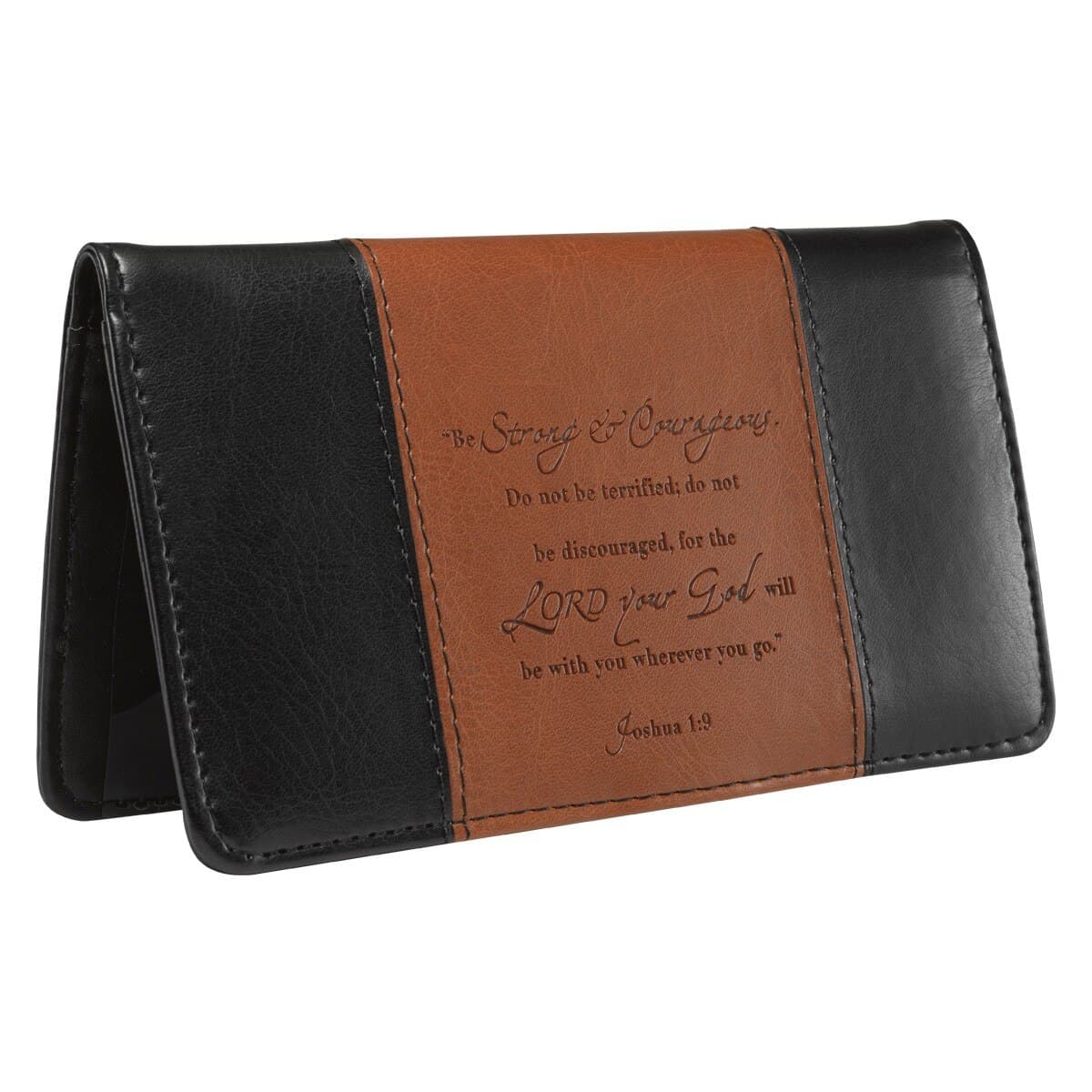 Strong & Courageous - Joshua 1:9 Checkbook Cover, picture 4