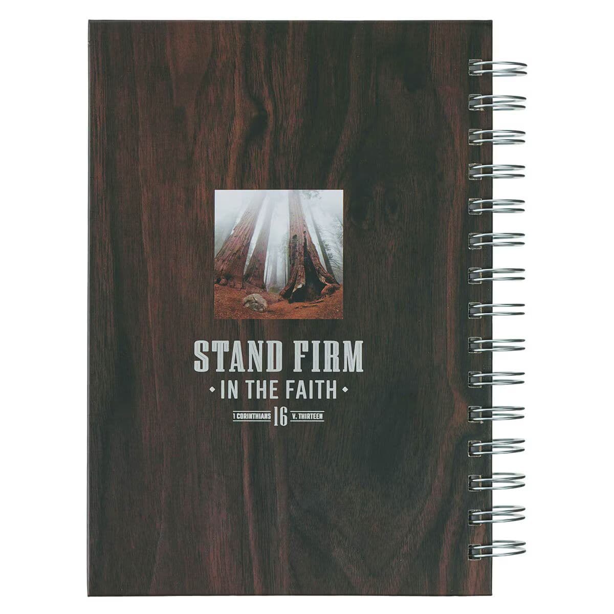 Stand Firm in the Faith - 1 Corinthians 16:13 Redwood Spiral Journal, picture 2