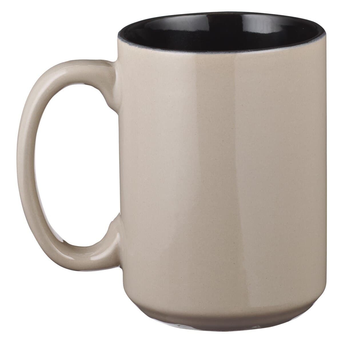 A Man's Heart - Proverbs 16:9 Brown Ceramic Coffee Mug, picture 2